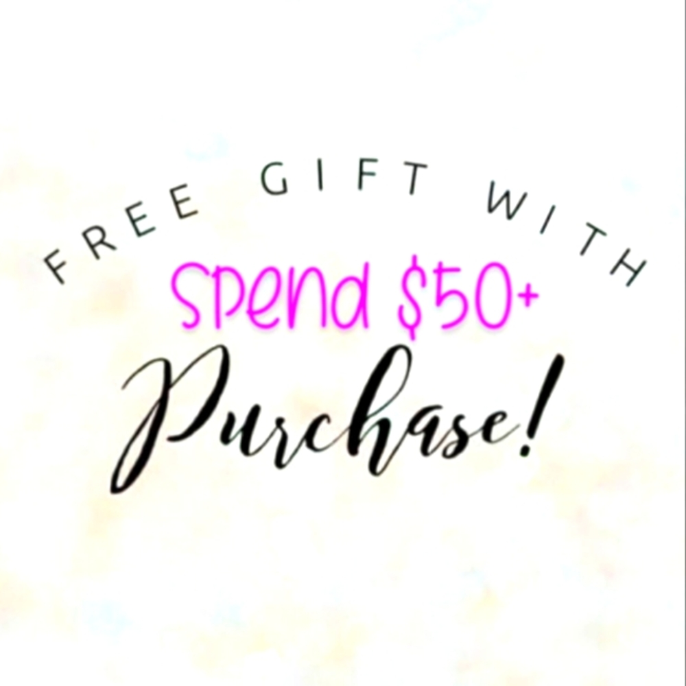 FREE GIFT WITH $50+ Purchase or BUNDLE & SAVE